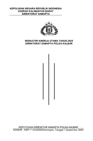 IKU Ditsamapta Tahun 2025