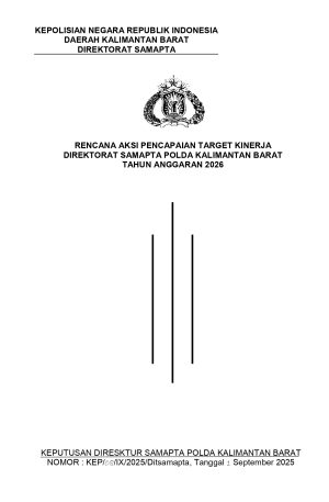 Renaksi Ditsamapta Tahun 2026